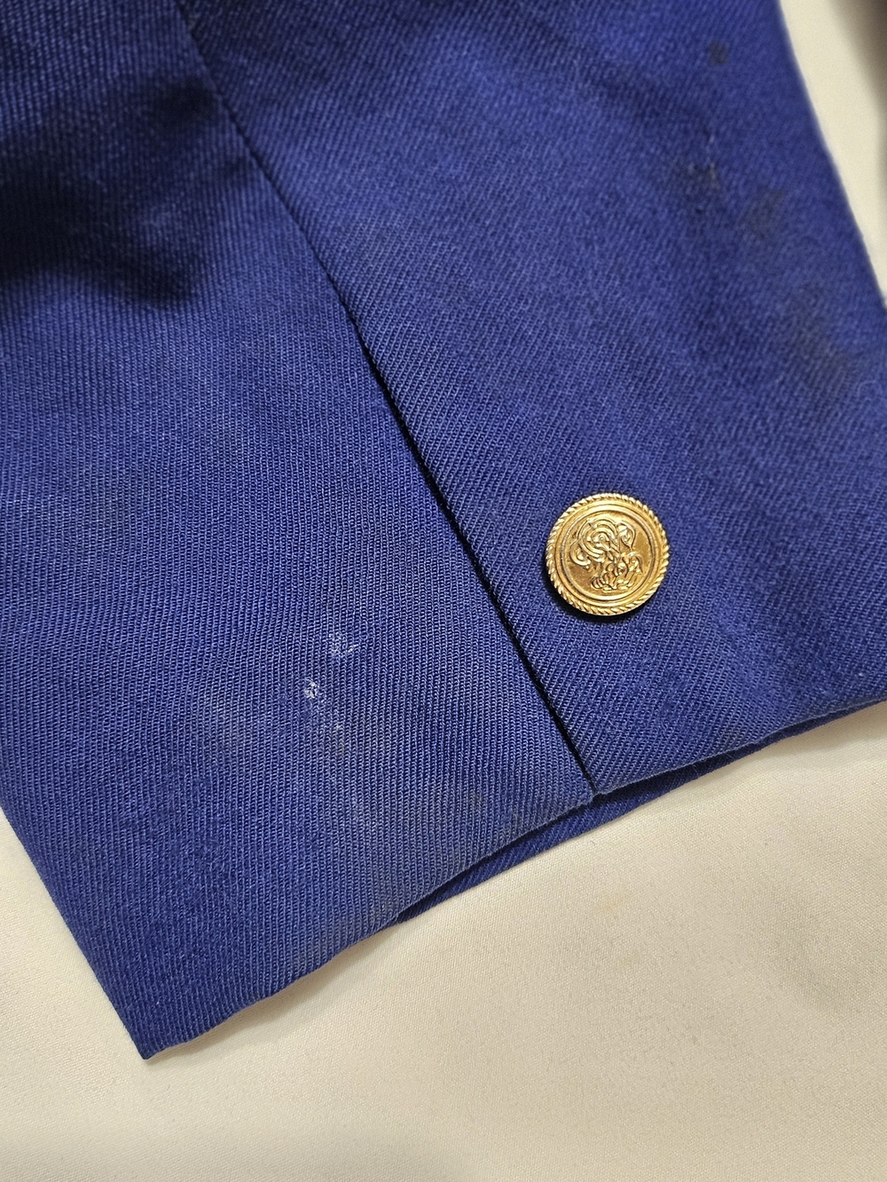 Talbots Vintage Wool Collarless Button Timeless Career Old Money Blazer Size 18 - Picture 4 of 8